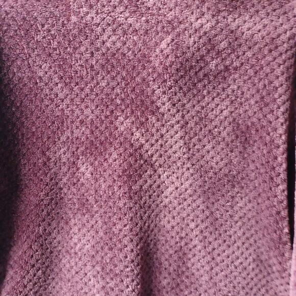 Columbia Women's Fireside Sherpa Fleece Jacket XXL FITS SMALL XL Merlot Purple - Picture 4 of 9